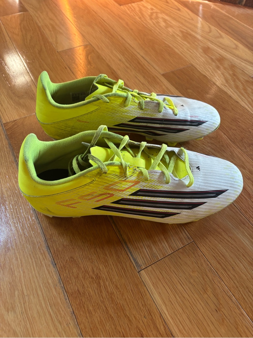 Men’s Adidas soccer cleats, 10.5